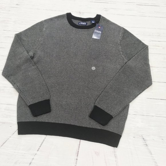 Chaps • Cotton Crewneck Sweater Pullover - Picture 3 of 11